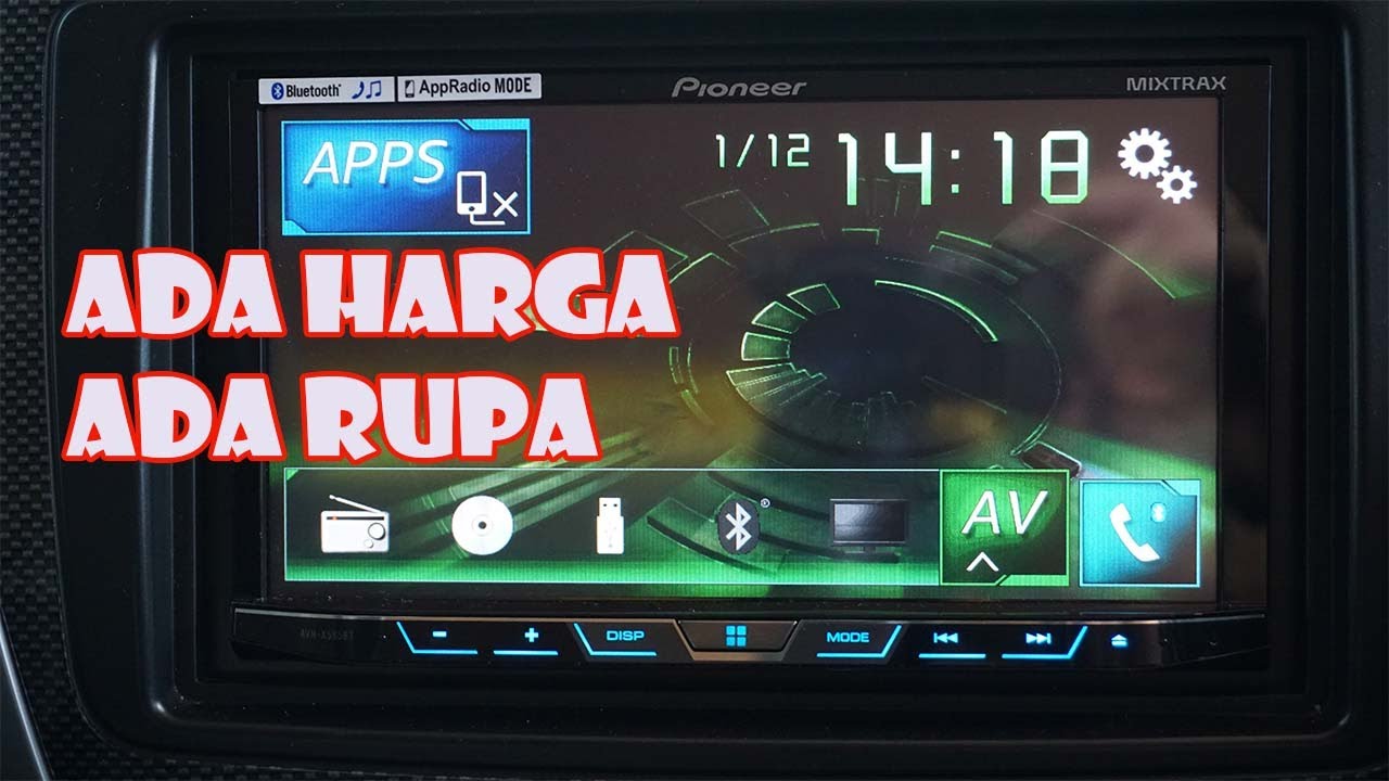 Pioneer AVH-X 595BT | Cukup Untuk Menemani Perjalanan Sehari-hari