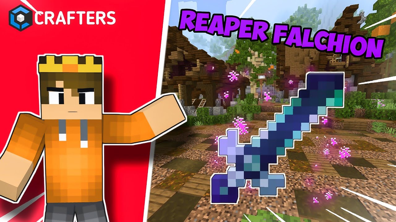 Crafting Reaper Falchion In CraftersMC Ep21 YouTube
