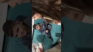 İncimiz doğduu 😍 #çocuk #bebekoyunlari #evcilikoyunlari #yavrukedi