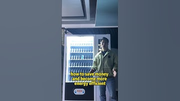 Save your vending machine energy comsuption with our smart vending feature, remote on/off cooling