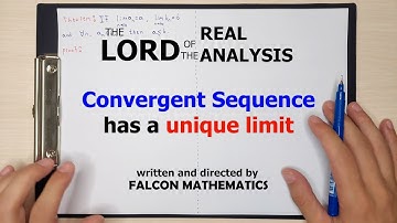 Every convergent sequence has a unique limit ( proof ) / Real Analysis (2022)