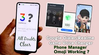 Realme UI 3.0 Dialer, Game Space Voice Changer, Omoji, Phone Manager Clean Up Antivirus | Atul Tech screenshot 5