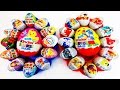 Unboxing 26 Kinder Easter Surprise Eggs