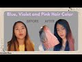 Dyeing My Hair Pink, Blue and Violet (bremod)  | Anadel Rae