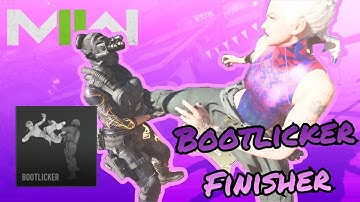 Bootlicker Finishing Move (IZZY OPERATOR BUNDLE) | Modern Warfare 2 | Season 4 Reloaded