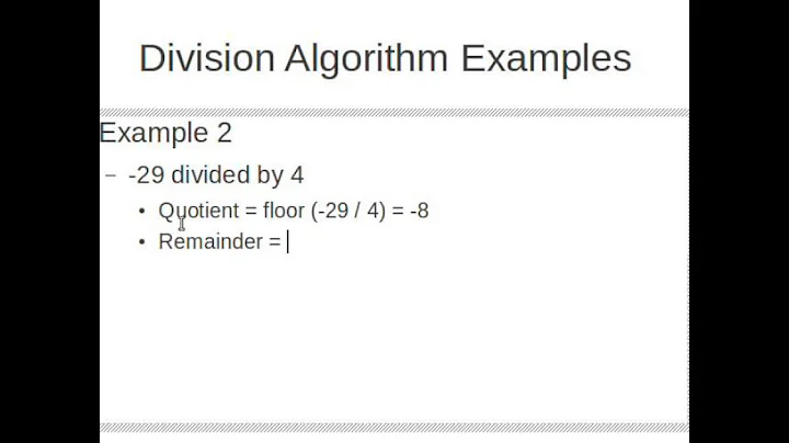 Modular Arithmetic - IV: Modular Reduction Using t...