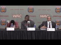 2015 WAC Basketball Tournament: Men's Game 4 - New Mexico State Postgame