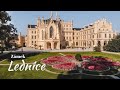 Zámek LEDNICE Beautiful Castle In Czech Republic By Drone 4K Zámek LEDNICE Beautiful Castle In Czech Republic By Drone 4K
