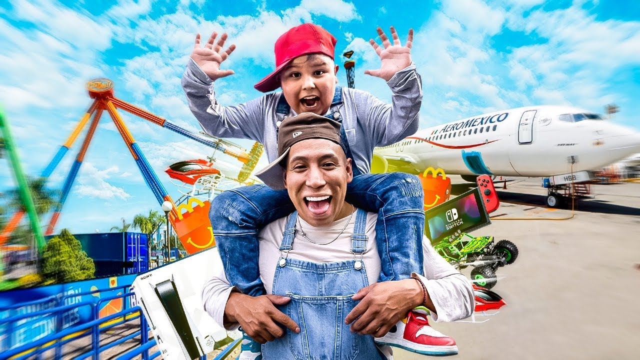 ADOPTÓ A UN NIÑO Y COMPRÓ LO QUE EL ME PIDA!!💸💵