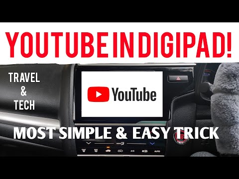 How To Play YouTube in Digipad - Honda WRV/CIty/Amaze/Jazz - TravelTECH