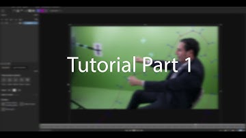 TUTORIAL PART 1: After effects 3D Camera tracker & Green Screen footage for Blender 3D