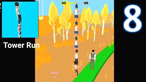 Tower Run - grow your tower Gameplay Walkthrough Part 8 (Level 40-45)