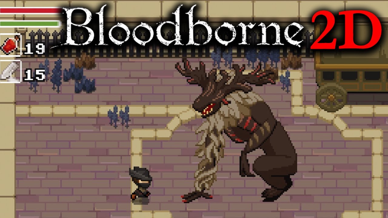 Bloodborne demake Yarntown is now available for download on PC