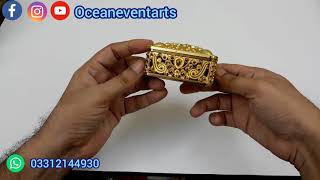 Silver Plastic Bid | Square Bid Box | Oceaneventarts