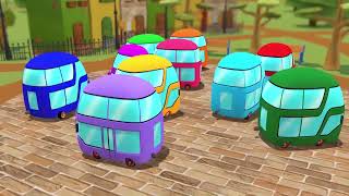 Wheels On The Bus Nursery Rhymes For Babies And Kids PLUS Lots More Bus Songs For Children