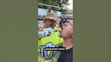 2 Tuff Tony shares a shot with the front row at JCW! 🍻 #MemphisWrestling