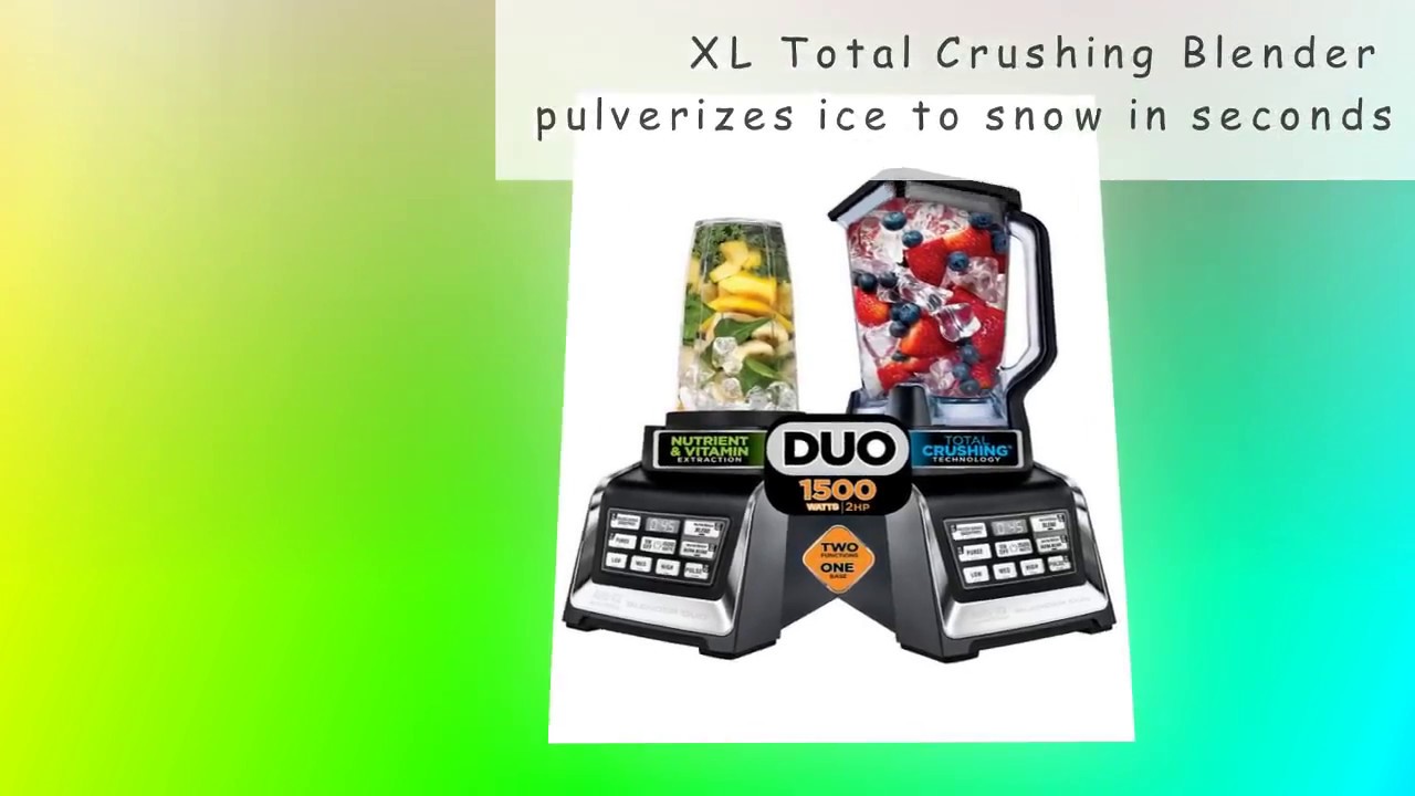 Nutri Ninja Ninja Blender Duo with Auto iQ BL642