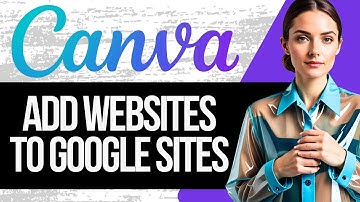 How To Add A Canva Website Template To Google Site 2025