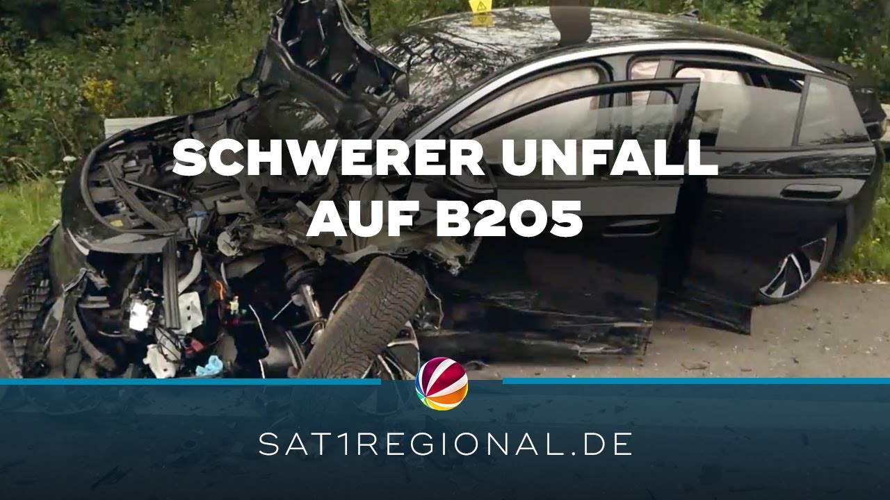 Unfall B205 Heutenull