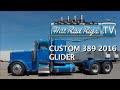 PETERBILT 389 CUSTOM GLIDER WALK AROUND - BUILT BY THE WORLDS BEST - HOT ROD RIGS TV