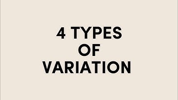 MATHEMATICS 9 VIDEO PRESENTATION - 4 TYPES OF VARIATION