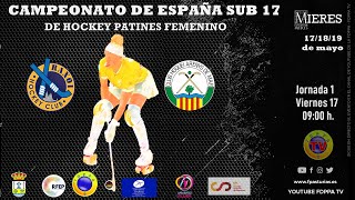 DIRECTO:   HC RAXOI vs CH ARENYS DE MAR -CAMPEONATO DE ESPAÑA SUB 17 FEMENINO