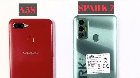 OPPO A5S 3GB RAM VS TECNO SPARK 7 2GB RAM |SPEED TEST & COMPARISON