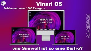 Vinari OS   Debian 13 Gnome  #debian #gnome #linux