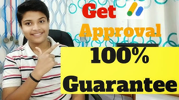 How To Get Adsense Approval Latest Trick 2019 | 100% Guarantee | Techy Uday
