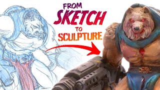 From SKETCH to EPIC ARMY! - Drawn/Printed/Painted