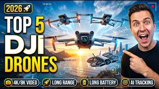 Top 5 Best DJI & Potensic 4K Drones You Should Buy in 2026