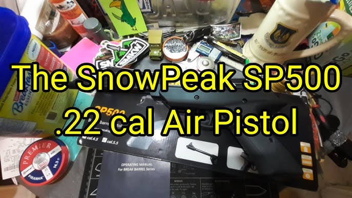 Pistola Luger SNOWPEAK SP500 - RESORTE Cal. 5.5 mm