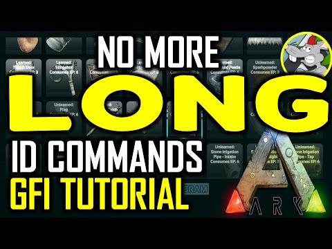 Ark Survival Evolved No More Long Commands Spawn Any Item Super Easy Ps4 Xb1 Pc Youtube