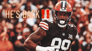 Browns Resign Za'darius Smith