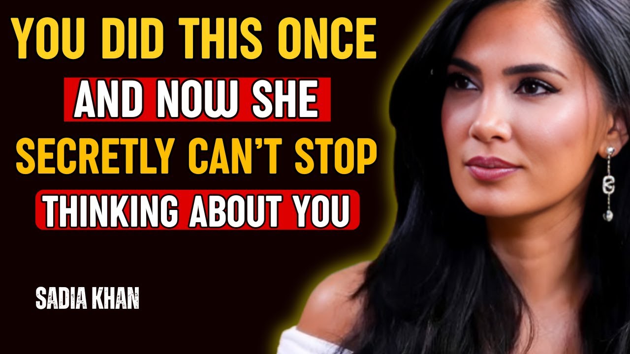 You Did THIS Once… And Now She Secretly Can’t Stop Thinking About You 💭 | Sadia Khan