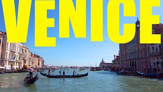 [4k] Venice, Italy Canal Water Bus Ride, Venice, Italy