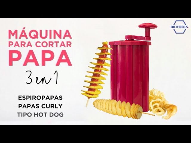 Espiropapas Cortador Profesional De Papas Fritas BYTESHOP