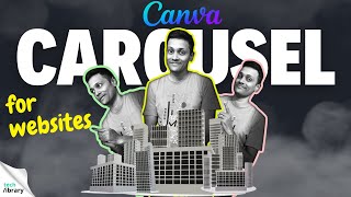 Canva Carousel in Canva Website (Simple method)