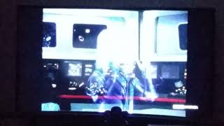 Tholian Web Original Series Kirk On The Bridge