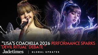lisas Coachella 2026 Performance Sparks devil Ritual Debate  Jadetimes