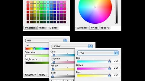 JColorChooser Example
