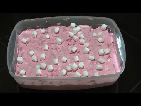 How to Make Pink Jello Dessert Salad Recipe