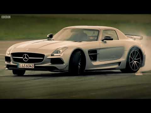 Petrol vs Electric | Mercedes SLS AMG Battle | Top Gear | Series 20 | BBC