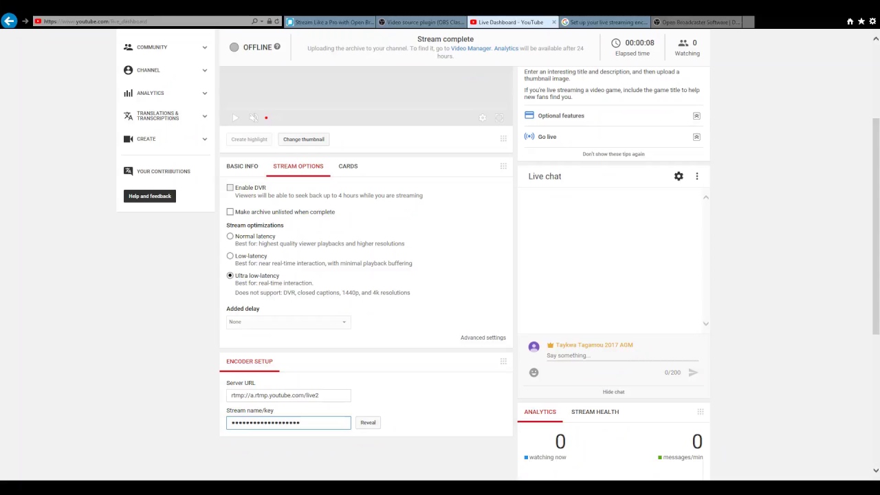 Taykwa Tagamou 2017 AGM Live Stream