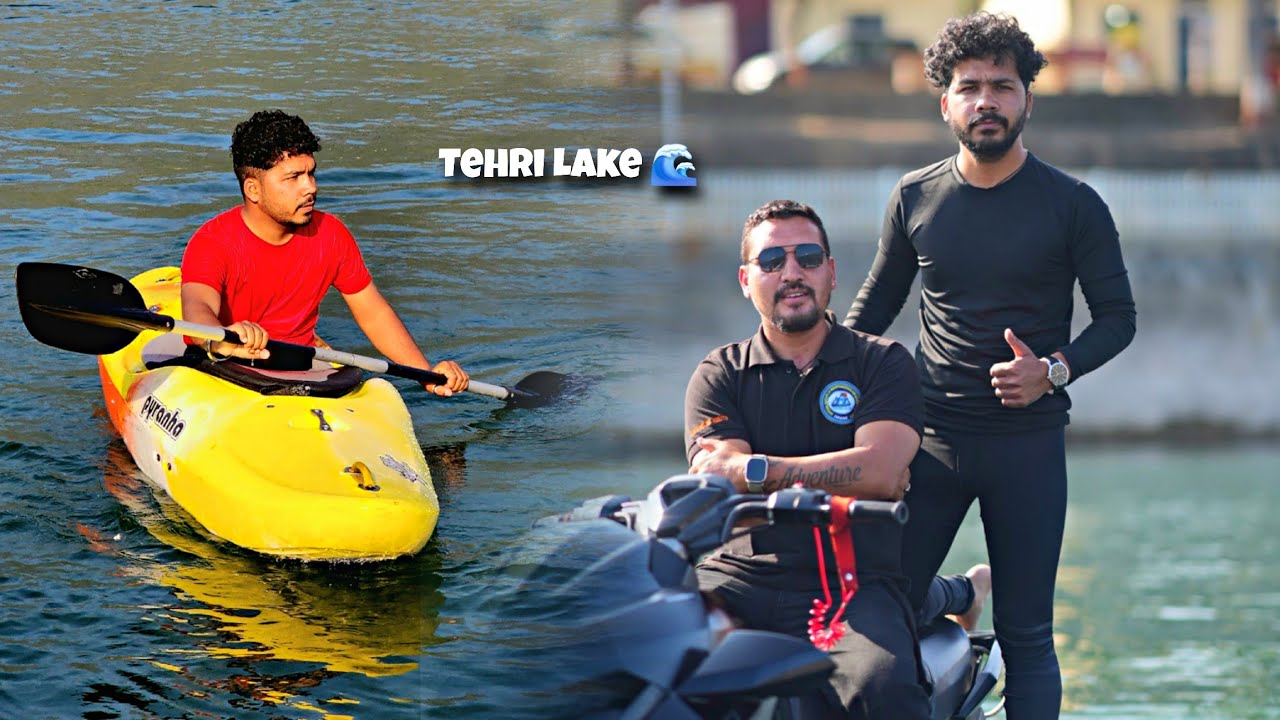 Kayaking and canoeing 🛶 Championship in Tehri Lake 📍📈