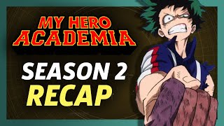 My Hero Academia Season 2 Recap