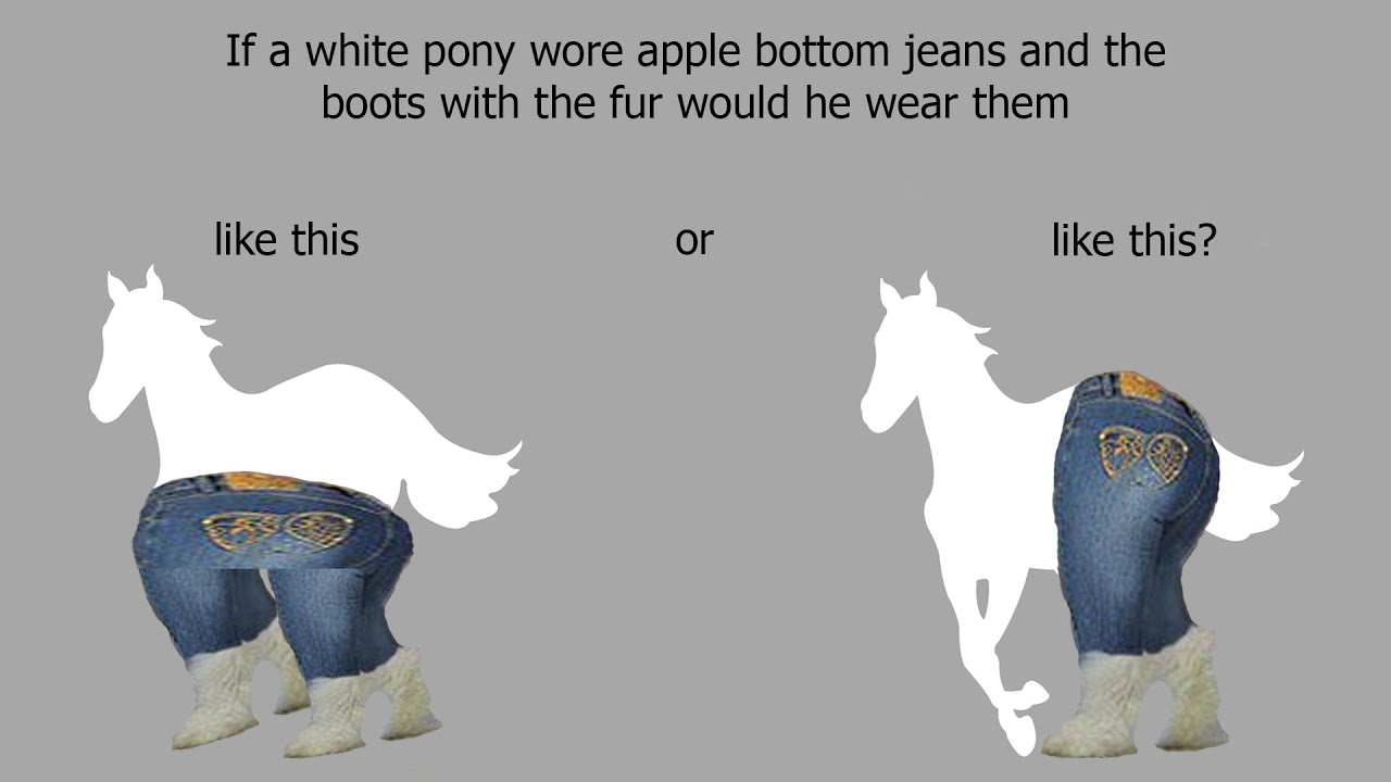 Apple bottom jeans