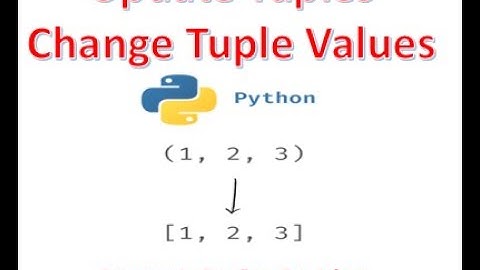 Change Tuple values | Update Tuple value | Python Programming in Hindi #46