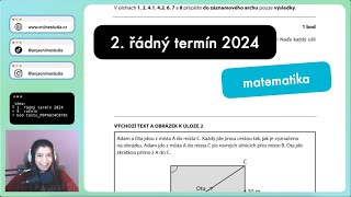 Postup řešení přijímaček z matematiky | 9. třída | 2. řádný termín 2024