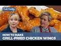 How to Make Crispy Grill Fried Chicken Wings